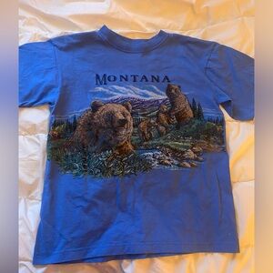 Vintage Sansegal Montana bear tshirt
